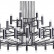 Подвесная люстра Arte Lamp Empire A2482SP-84BK