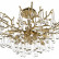 Люстра на штанге Loft it Coral 10351/600C AB