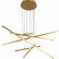 Подвесная люстра Natali Kovaltseva LED LAMPS 81103 LED LAMPS 81103/6C BRASS