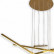 Подвесная люстра Natali Kovaltseva LED LAMPS 81103 LED LAMPS 81103/6C BRASS
