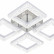 Потолочная люстра Escada Aquarius 10287/4LED