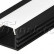 Профиль встраиваемый Arlight PDS-F-2000 ANOD Black 017642