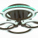Потолочная люстра EVOLED Cerina SLE500572-06RGB