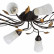 Потолочная люстра MW-Light Восторг 15 242015410