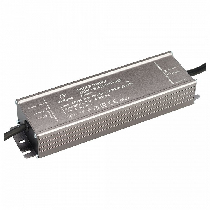 Блок питания Arlight  ARPV-LG24200-PFC-S2 (24V, 8.3A, 200W)