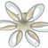 Накладной светильник Escada Grain 10222/6LED