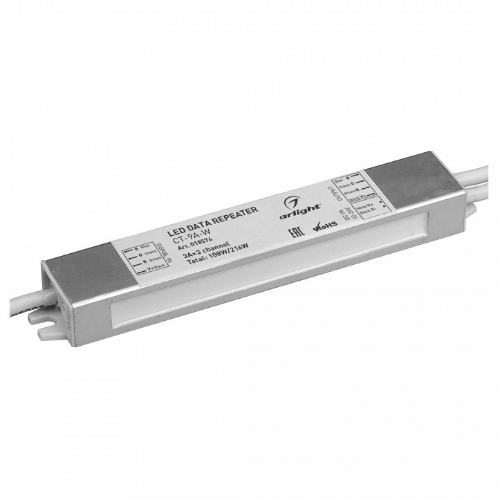 Усилитель RGB Arlight CT-9A-W CT-9A-W (12-24V, 108-216W)