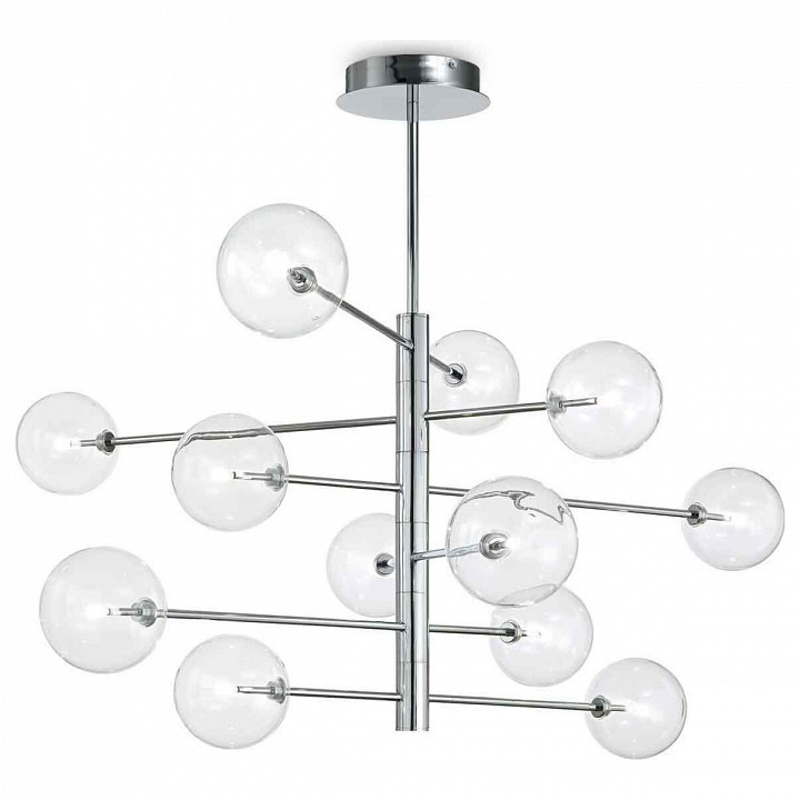 Люстра на штанге Ideal Lux Equinoxe EQUINOXE SP12 CROMO