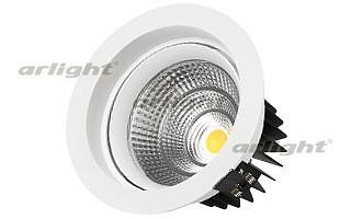Встраиваемый светильник Arlight  LTD-140WH 25W Warm White 60deg