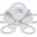 Потолочная люстра Escada Alruba 10269/10LED
