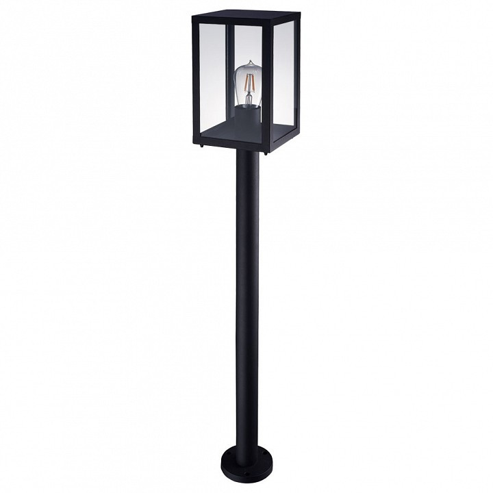 Наземный высокий светильник Arte Lamp Belfast A4569PA-1BK