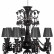 Подвесная люстра Loft it Zenith 10210/8 Black