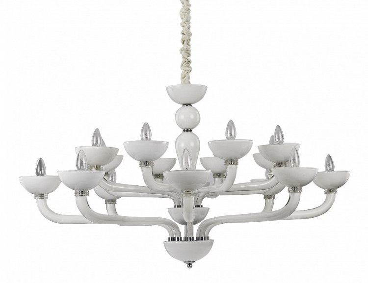 Подвесная люстра Ideal Lux Casanova CASANOVA SP16 BIANCO