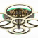 Потолочная люстра EVOLED Cerina SLE500582-08RGB