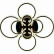 Потолочная люстра EVOLED Cerina SLE500582-08RGB