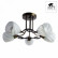 Потолочная люстра Arte Lamp Swirls A6253PL-5BA