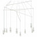 Подвесная люстра Ideal Lux Pop POP SP10 BIANCO