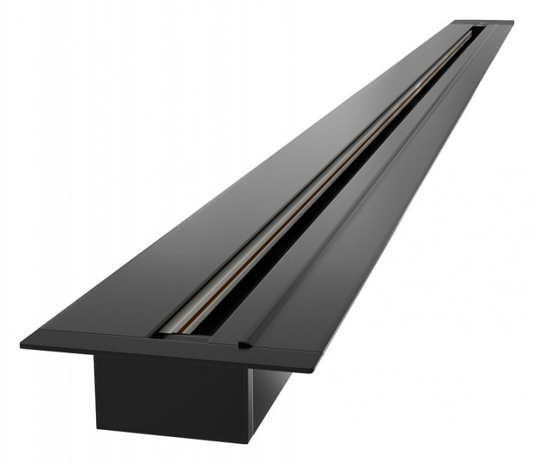 Трек встраиваемый Elektrostandard Track Rail BK Recessed TRLM-1-100-BK