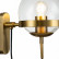 Бра Indigo Faccetta 13005/1W Bronze