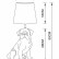 Настольная лампа декоративная Arte Lamp Bobby A1512LT-1BK