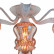 Потолочная люстра Arte Lamp Chiara A6098PL-4WG