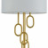 Настольная лампа декоративная Indigo Amali 13026/1T Gold