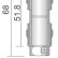 Вставка антискользящая для профиля Deko-Light D Line 710015
