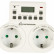 Розетка с таймером Elektrostandard TMH-E TMH-E-5 16A x2 IP20