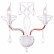 Бра Arte Lamp Artefact A3225AP-2WH