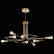 Люстра на штанге Ideal Lux Triumph TRIUMPH SP8 OTTONE ANTICO