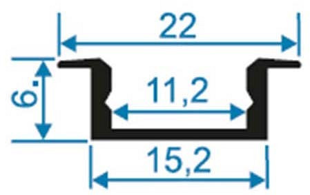 Короб встраиваемый Apeyron Electrics  08-02-Ч