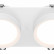 Встраиваемый светильник Maytoni Hoop DL086-02-GX53-SQ-W