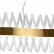 Подвесной светильник Natali Kovaltseva Led Lamps LED LAMPS 81357 GOLD SATIN