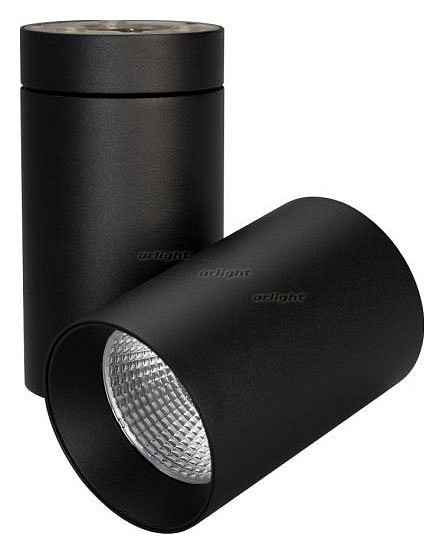 Светильник на штанге Arlight SP-POLO-SURFACE-TURN-R85-15W Day4000 (BK-BK, 40 deg) 027560