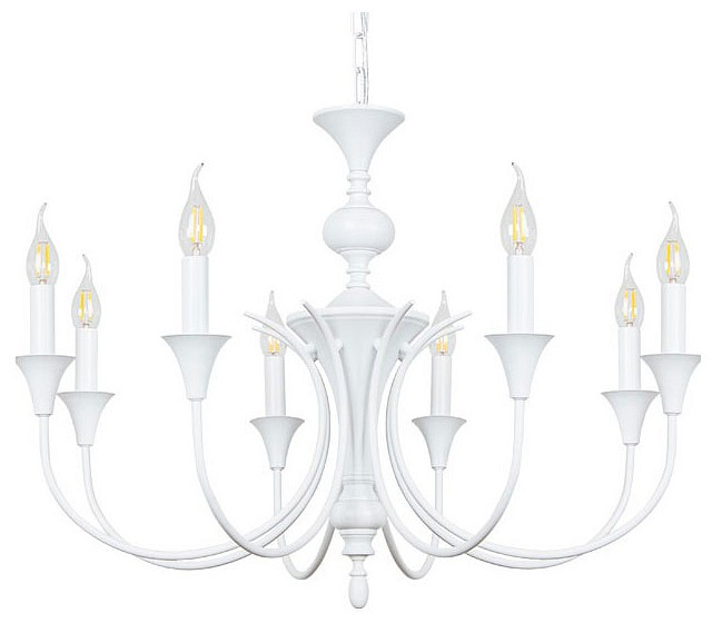Подвесная люстра Arte Lamp Collinetta A4094LM-8WH