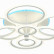 Потолочная люстра EVOLUCE Cerina SLE500552-08RGB