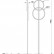 Торшер Arte Lamp Fluido A3913PN-24BK