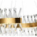 Подвесной светильник Natali Kovaltseva Led Lamps LED LAMPS 81358 GOLD SATIN