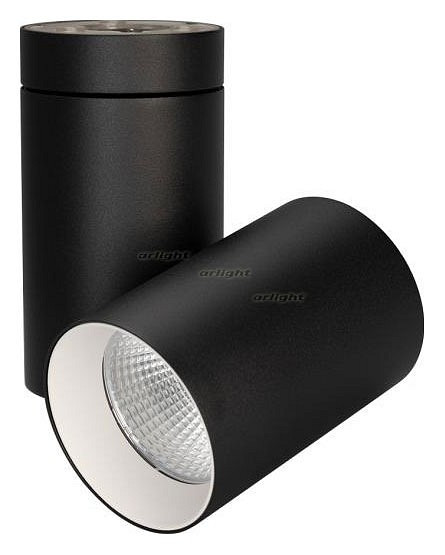 Светильник на штанге Arlight SP-POLO-SURFACE-TURN-R85-15W Day4000 (BK-WH, 40 deg) 027561