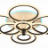 Потолочная люстра EVOLED Cerina SLE500542-08RGB