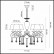 Подвесная люстра Odeon Light Marionetta 3924/6