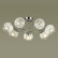 Потолочная люстра Lumion Belinda 5209/7C