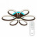 Потолочная люстра Citilux Сезар CL233175RGB