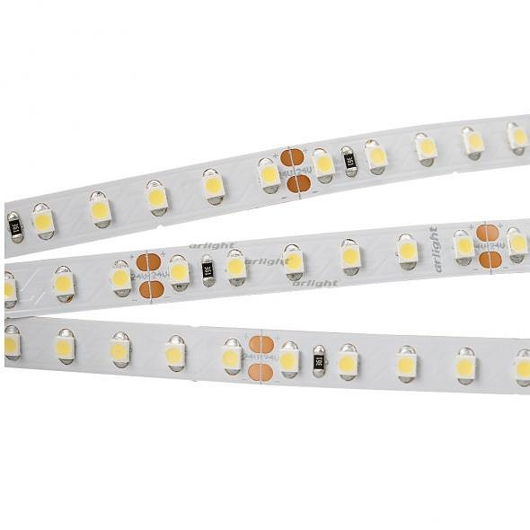 Лента светодиодная Arlight RT 2-5000 24V Warm2700 2x (3528, 600 LED, LUX) 010346(B)