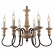 Подвесная люстра Arte Lamp 1700 A1700LM-6BR