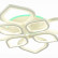 Потолочная люстра EVOLED Rita SLE501052-08RGB