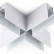 Соединитель X-образный для треков накладных Ambrella GL GL3375
