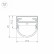 Профиль накладной Arlight ARH-WIDE-B-H20-2000 ANOD 016188