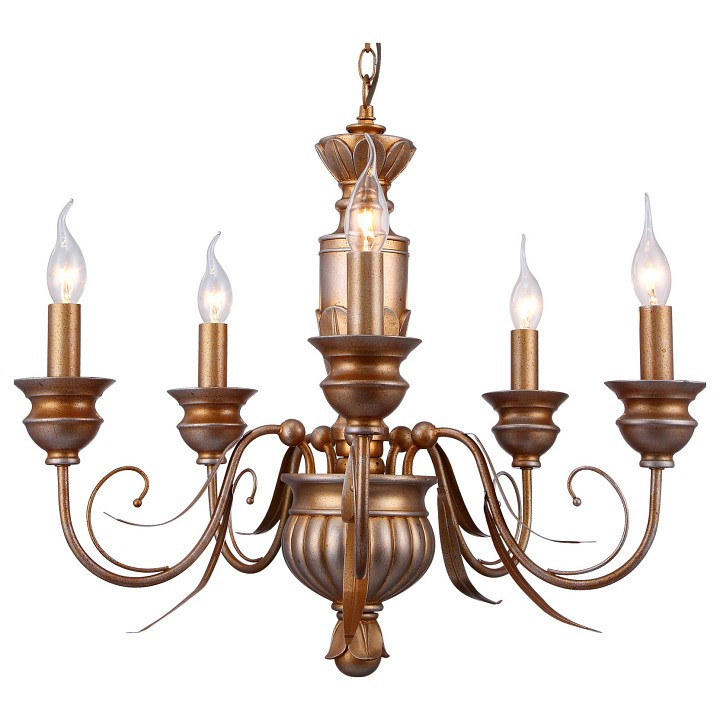 Подвесная люстра Arte Lamp Doratura A9075LM-5GA