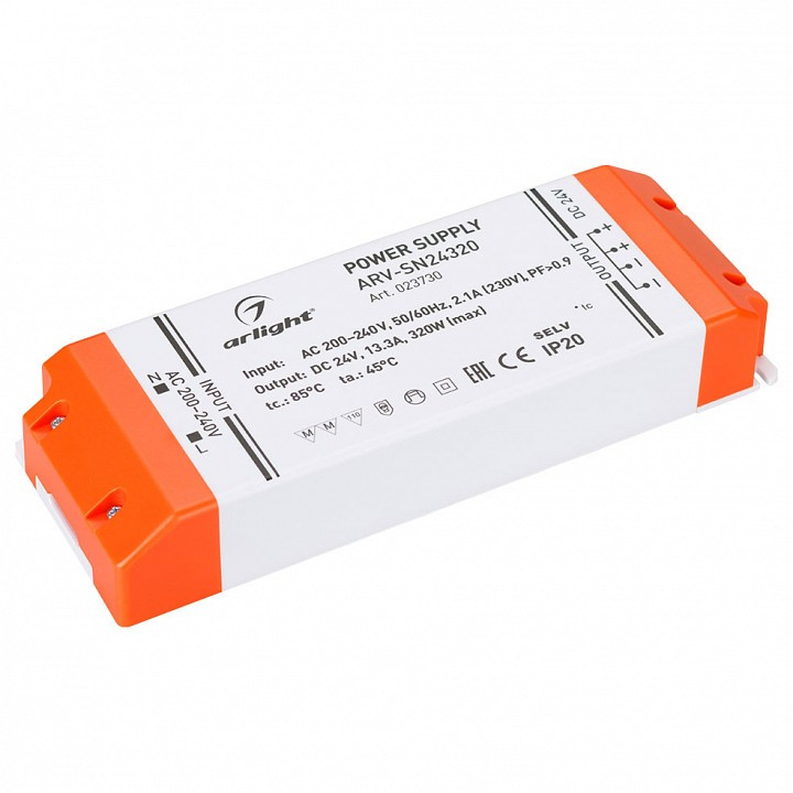 Блок питания Arlight  ARV-SN24320 (24V, 13.3A, 320W, PFC)
